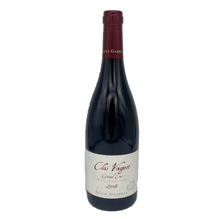 2008 Clos de Vougeot Grand Cru, Alex Gambal